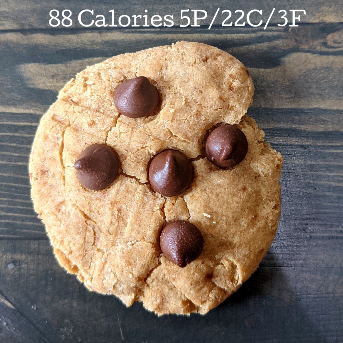 Bake Sugar-Free Single Serving Peanut Butter Chocolate Chip Cookies